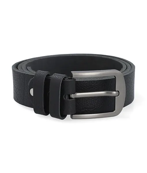 Men&rsquo;s Classic Black Leather Belt