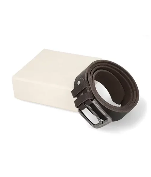 Men&rsquo;s Dark Brown Leather Belt (2)