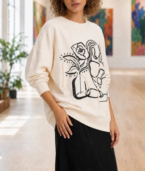 My Daughters Father Pamela Moreno Sweatshirt - Front View