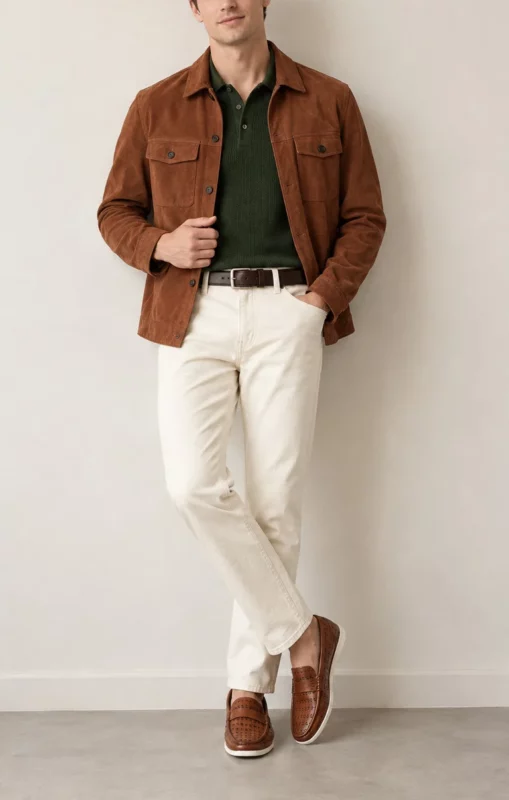 how to style leather loafers