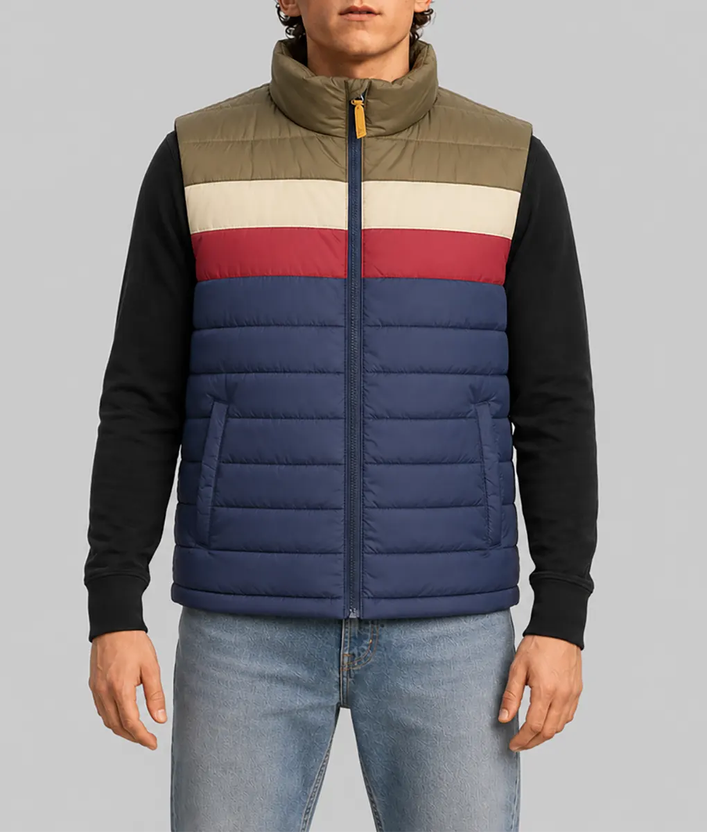 Tom Holland Retro Stripe Vest - Front View