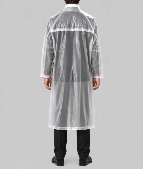 Alternative view of American Psycho Christian Bale Raincoat