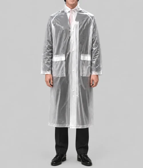 American Psycho Christian Bale Raincoat