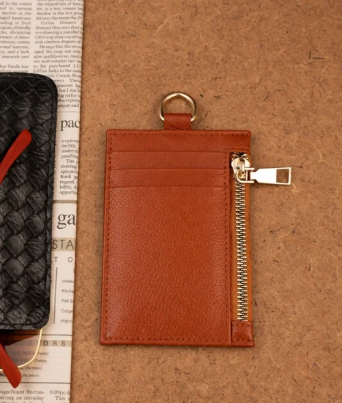 Alternative view of Men&rsquo;s Classic Brown Leather Card Holder Wallet