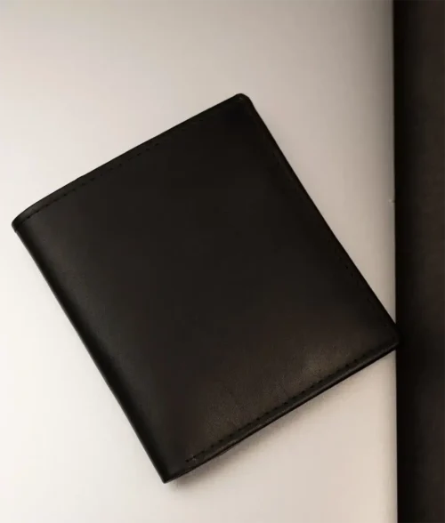 Alternative view of Men&rsquo;s Black Leather Card Holder Wallet