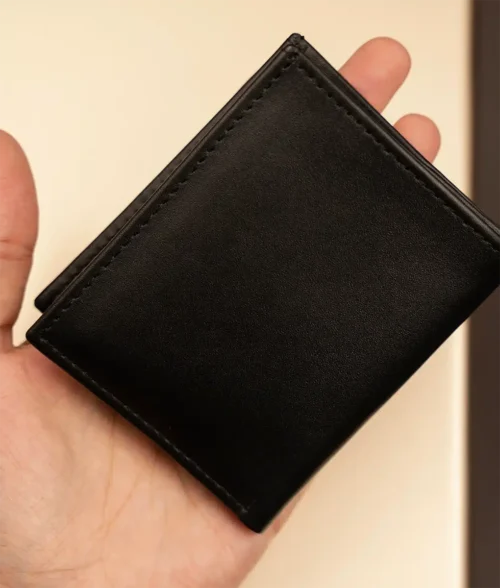 Alternative view of Men&rsquo;s New Modern Black Leather Wallet
