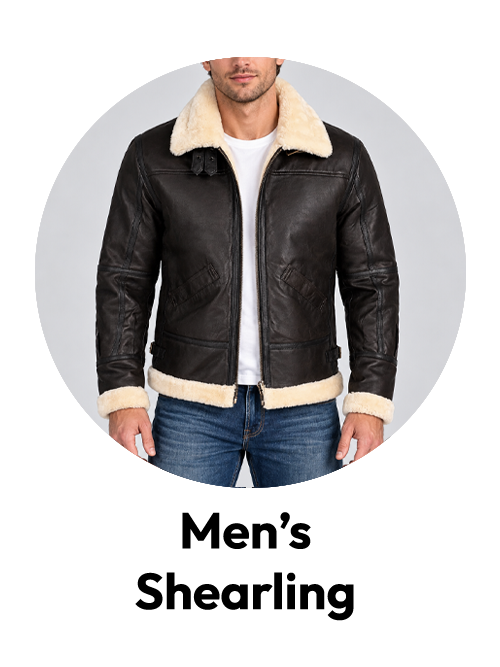 Men's Fur Jackets & Shearling Jackets