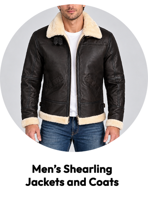 Men's Fur Jackets & Shearling Jackets