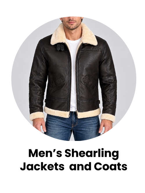 Men's Fur Jackets & Shearling Jackets