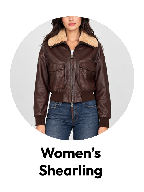 Women's Shearling Coats & Jackets