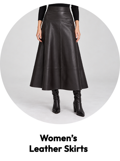 Women's Leather Skirt