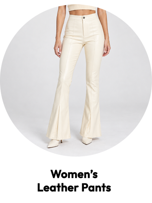 Women's Leather Pants